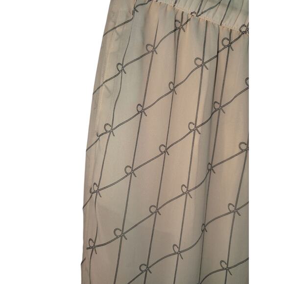 Calvin Klein Jeans Printed White Casual Trousers size medium - Picture 3 of 6